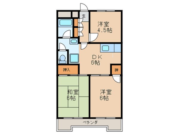 ブライト本郷の物件間取画像